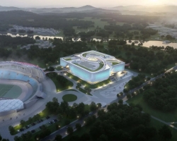 gdd创筑时丨在建作品：开化县综合体育中心